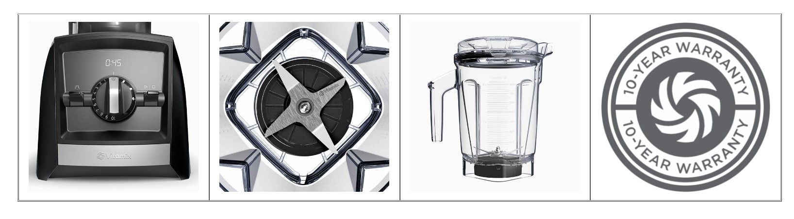 Součásti mixéru Vitamix Příslušenství k mixéru Vitamix
